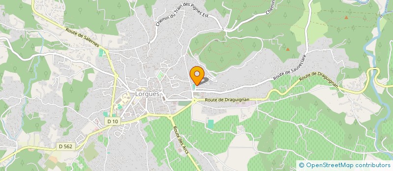 localisation de l'entreprise MONSIEUR LUCAS MARCEL  LORGUES