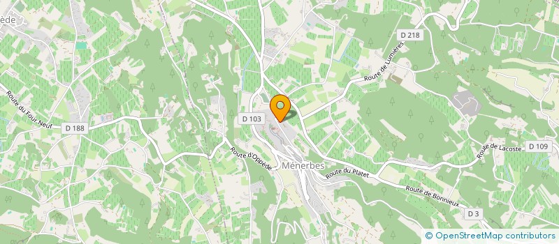 localisation de l'entreprise MONSIEUR LUCAS MARCHAND  MENERBES