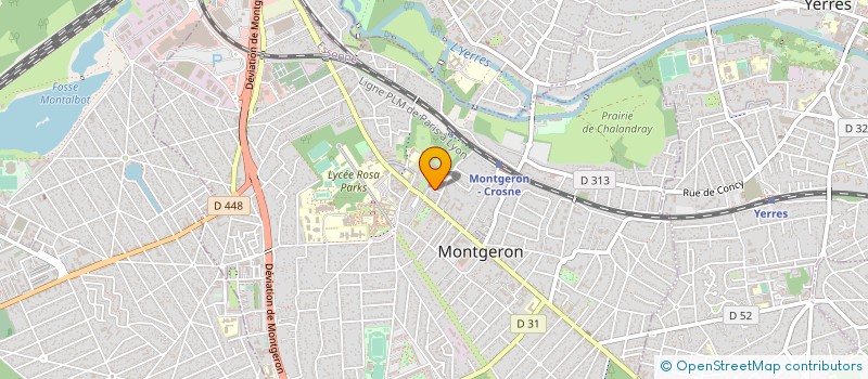 localisation de l'entreprise MONSIEUR LUCAS MARCHAND à MONTGERON