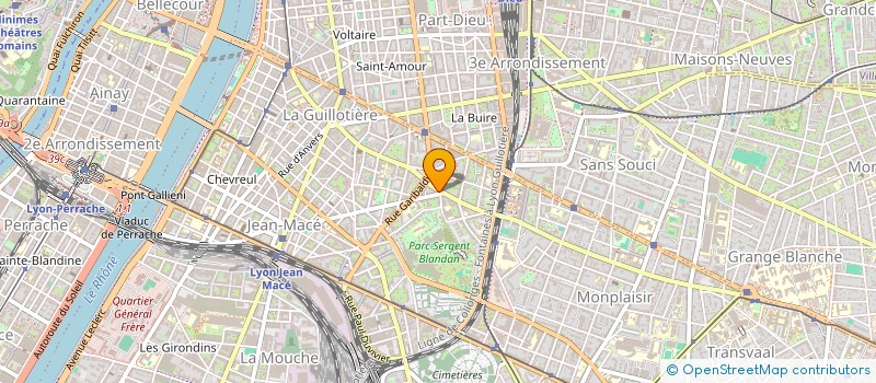 localisation de l'entreprise MONSIEUR LUCAS MARIE  LYON