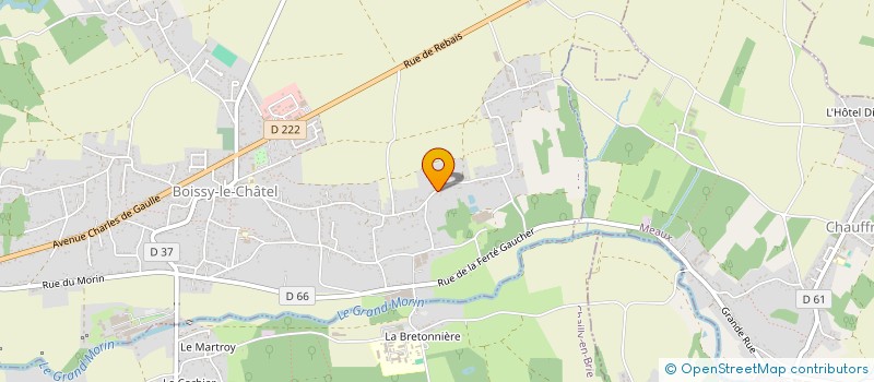 localisation de l'entreprise MONSIEUR LUCAS MARIN-CUDRAZ  BOISSY-LE-CHATEL