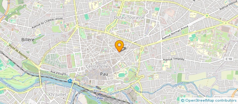 localisation de l'entreprise MONSIEUR LUCAS MARINO à PAU