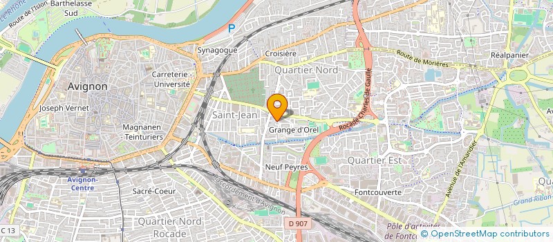 localisation de l'entreprise MONSIEUR LUCAS MARREIROS DOS SANTOS  AVIGNON