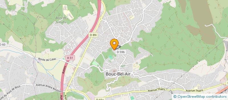 localisation de l'entreprise MONSIEUR LUCAS MARTINET à BOUC-BEL-AIR