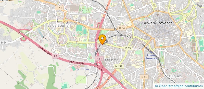 localisation de l'entreprise MONSIEUR LUCAS MARTINEZ  AIX-EN-PROVENCE