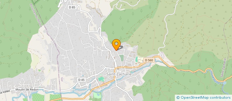 localisation de l'entreprise MONSIEUR LUCAS MARTINEZ  SAINT-ZACHARIE