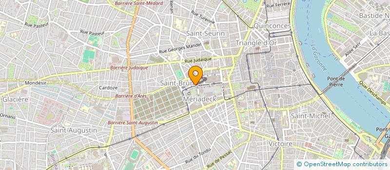 localisation de l'entreprise MONSIEUR LUCAS MARTINEZ MICHAUD  BORDEAUX