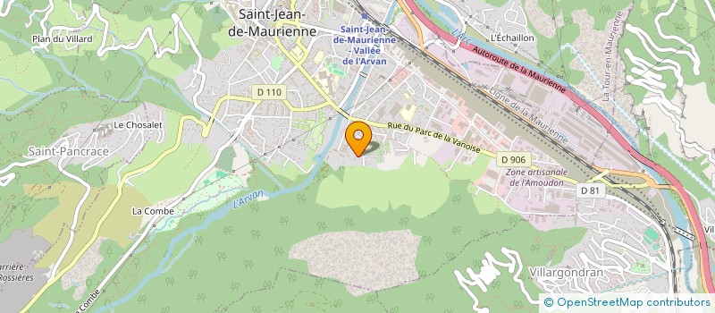 localisation de l'entreprise MONSIEUR LUCAS MARTINO à SAINT-JEAN-DE-MAURIENNE