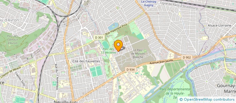localisation de l'entreprise MONSIEUR LUCAS MARTINS à NEUILLY-SUR-MARNE