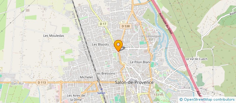 localisation de l'entreprise MONSIEUR LUCAS MASSA à SALON-DE-PROVENCE