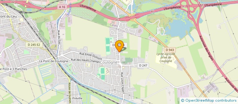 localisation de l'entreprise MONSIEUR LUCAS MASSON  CALAIS