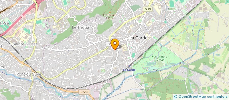 localisation de l'entreprise MONSIEUR LUCAS MATTIO à LA GARDE