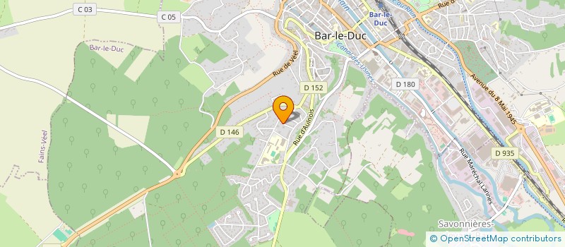 localisation de l'entreprise MONSIEUR LUCAS MAZAUD à BAR-LE-DUC