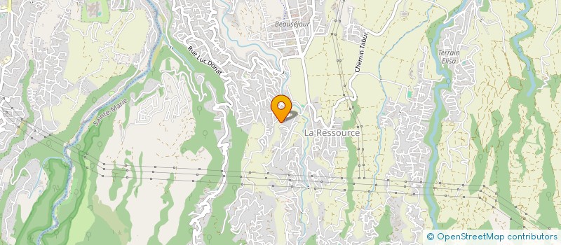 localisation de l'entreprise MONSIEUR LUCAS MEDIOGA  SAINTE-MARIE