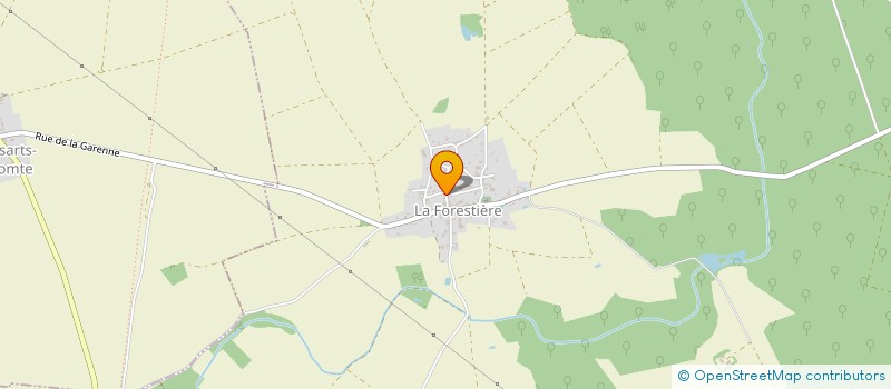 localisation de l'entreprise MONSIEUR LUCAS MEDUS  LA FORESTIERE