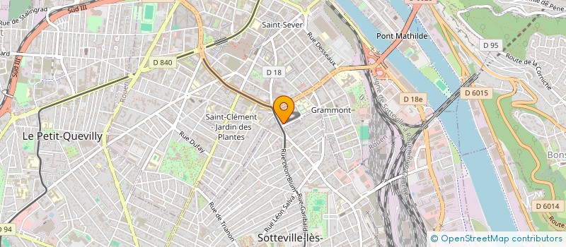 localisation de l'entreprise MONSIEUR LUCAS MELIN à ROUEN
