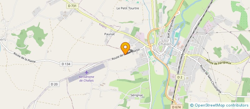 localisation de l'entreprise MONSIEUR LUCAS MELNYK à CHALAIS