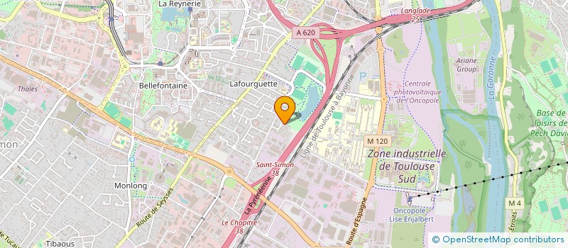 localisation de l'entreprise MONSIEUR LUCAS MERCIRIS à TOULOUSE