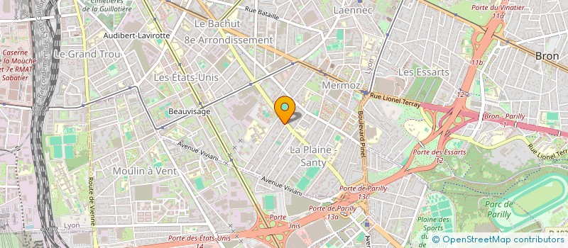 localisation de l'entreprise MONSIEUR LUCAS MICHEL  LYON