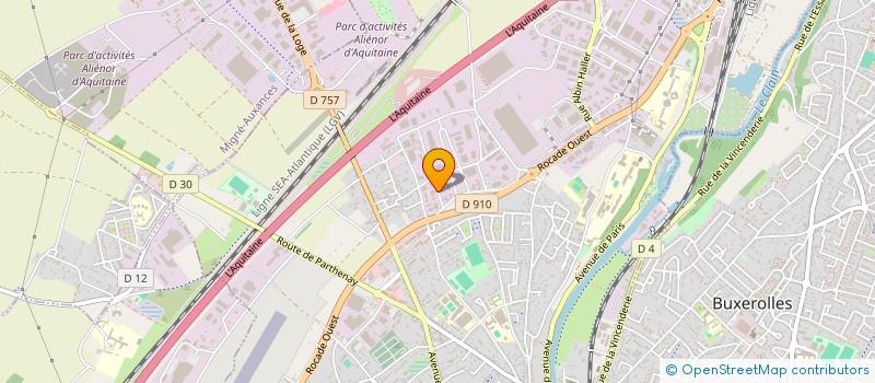 localisation de l'entreprise MONSIEUR LUCAS MIET  POITIERS