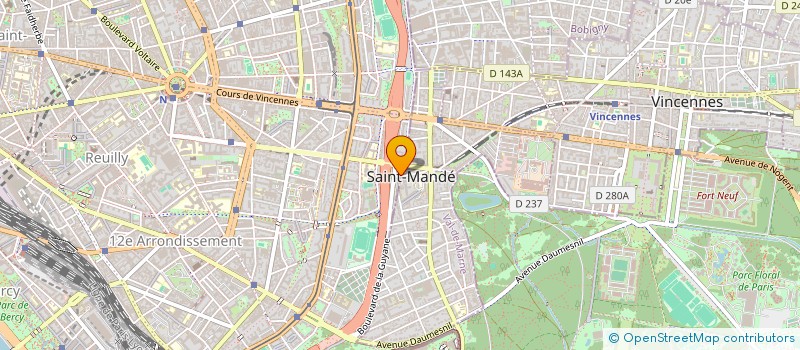 localisation de l'entreprise MONSIEUR LUCAS MINET à SAINT-MANDE