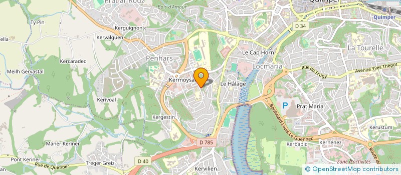 localisation de l'entreprise MONSIEUR LUCAS MINI à QUIMPER