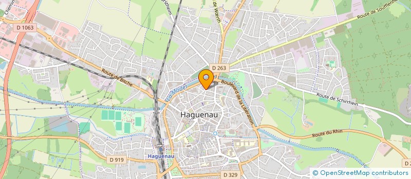 localisation de l'entreprise MONSIEUR LUCAS MIRKOVIC  HAGUENAU