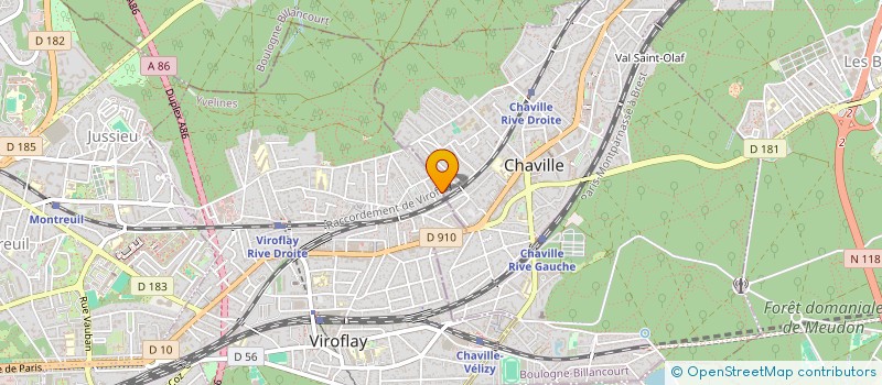 localisation de l'entreprise MONSIEUR LUCAS MISEREZ  VIROFLAY