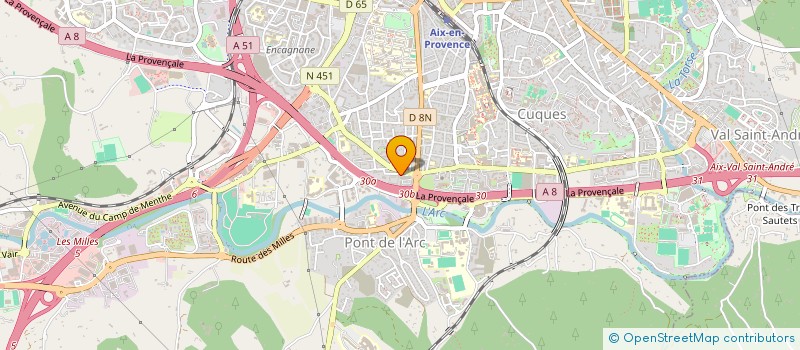 localisation de l'entreprise MONSIEUR LUCAS MITERMITTE à AIX EN PROVENCE