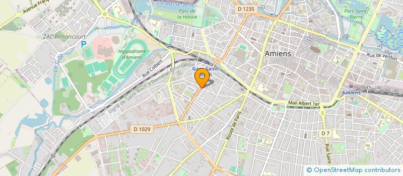 localisation de l'entreprise MONSIEUR LUCAS MONIER  AMIENS