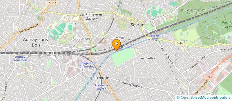 localisation de l'entreprise MONSIEUR LUCAS MONTAGNA à SEVRAN