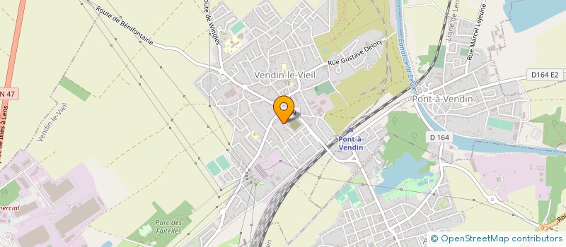 localisation de l'entreprise MONSIEUR LUCAS MONTEIRO  VENDIN-LE-VIEIL