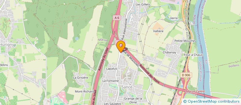 localisation de l'entreprise MONSIEUR LUCAS MONTEIRO  SANCE