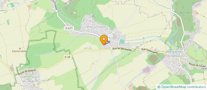 localisation de l'entreprise MONSIEUR LUCAS MORANTE  MERKWILLER-PECHELBRONN