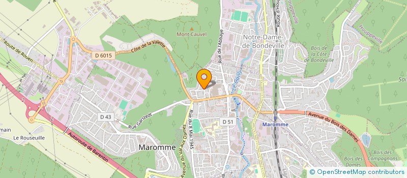 localisation de l'entreprise MONSIEUR LUCAS MORCHOINE  MAROMME