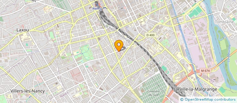 localisation de l'entreprise MONSIEUR LUCAS MOREL  NANCY