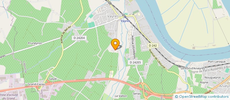 localisation de l'entreprise MONSIEUR LUCAS MORENO  VAYRES