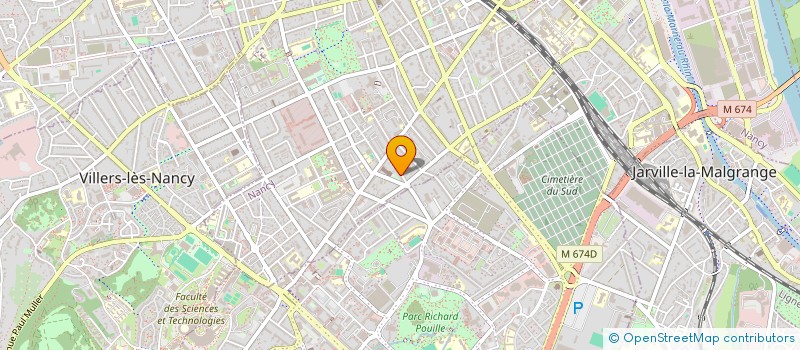 localisation de l'entreprise MONSIEUR LUCAS MORGANO  NANCY