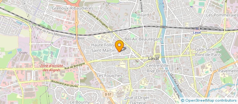 localisation de l'entreprise MONSIEUR LUCAS MOUCHANAT à LAVAL