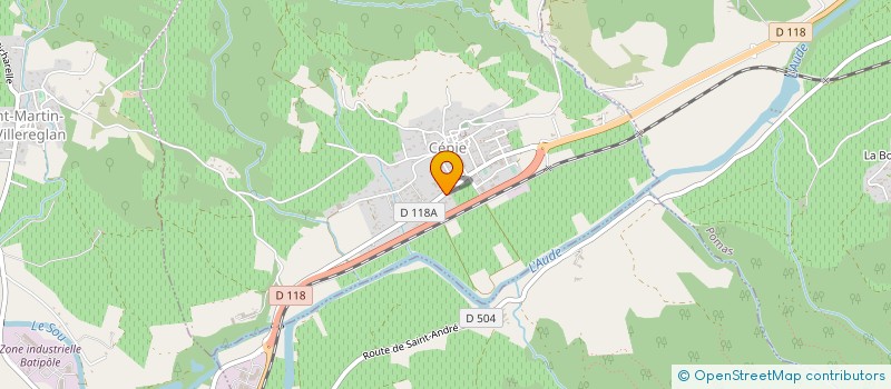 localisation de l'entreprise MONSIEUR LUCAS MOUNIE  CEPIE