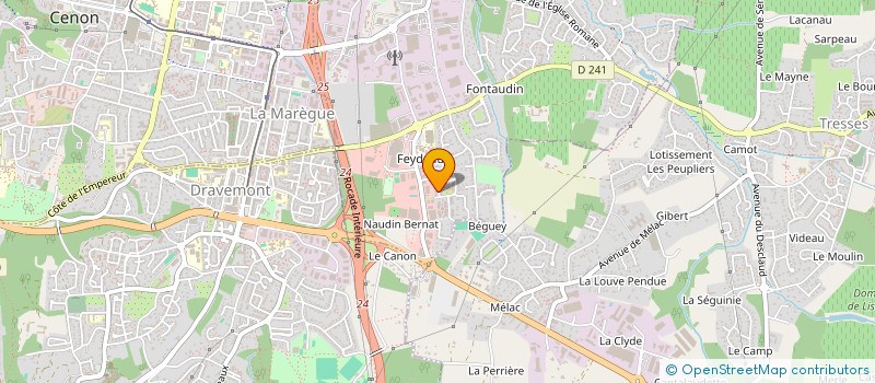 localisation de l'entreprise MONSIEUR LUCAS MUGURUZA  ARTIGUES-PRES-BORDEAUX