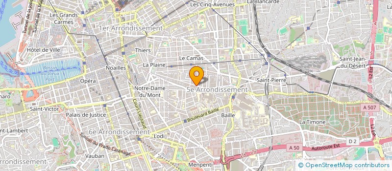 localisation de l'entreprise MONSIEUR LUCAS MULLOR à MARSEILLE