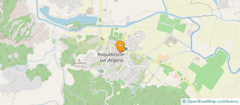 localisation de l'entreprise MONSIEUR LUCAS N GUYEN  ROQUEBRUNE-SUR-ARGENS