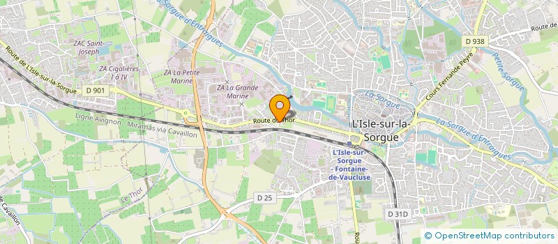 localisation de l'entreprise MONSIEUR LUCAS NAVERI  L'ISLE-SUR-LA-SORGUE