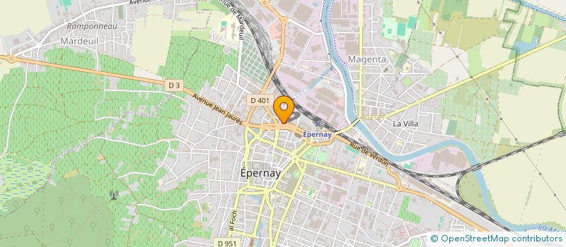 localisation de l'entreprise MONSIEUR LUCAS NETO  EPERNAY