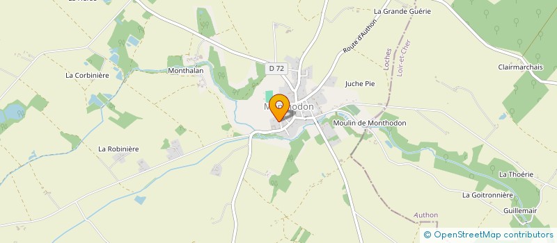 localisation de l'entreprise MONSIEUR LUCAS NEUTS--FOUCHER  MONTHODON