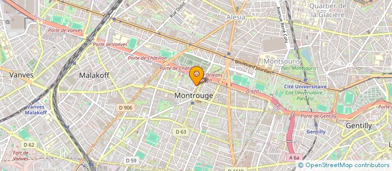 localisation de l'entreprise MONSIEUR LUCAS NININ à MONTROUGE