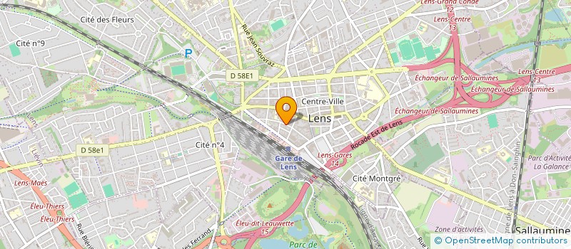 localisation de l'entreprise MONSIEUR LUCAS NITSCHKE  LENS