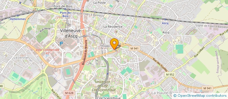 localisation de l'entreprise MONSIEUR LUCAS NOTTER  VILLENEUVE-D'ASCQ