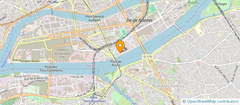 localisation de l'entreprise MONSIEUR LUCAS NOUTEAU à NANTES